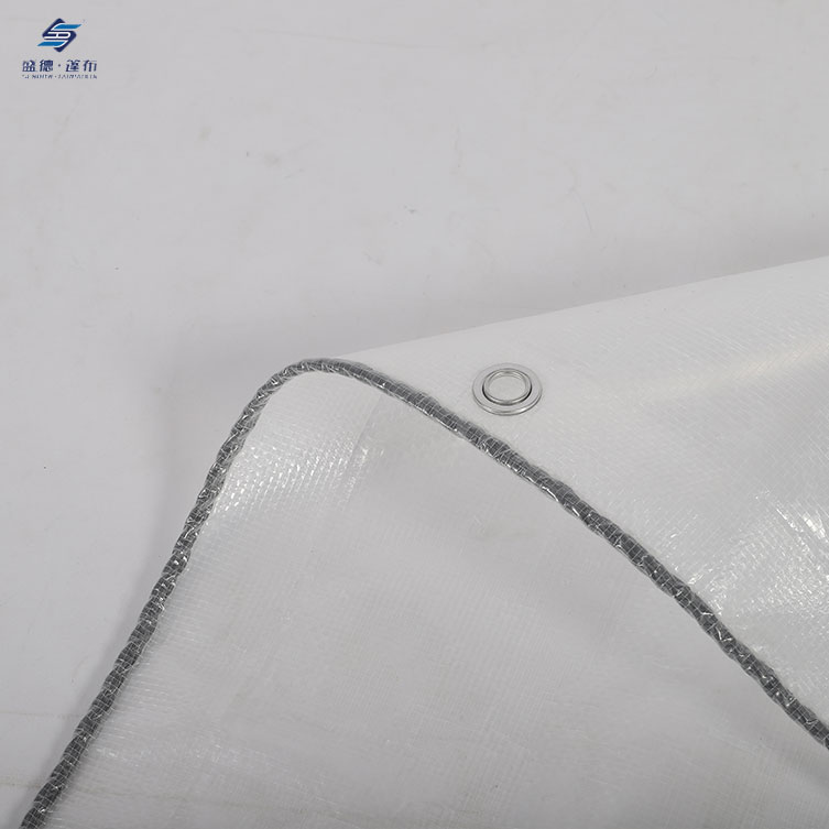 Clear tarpaulin Waterproof heavy duty with eyelets