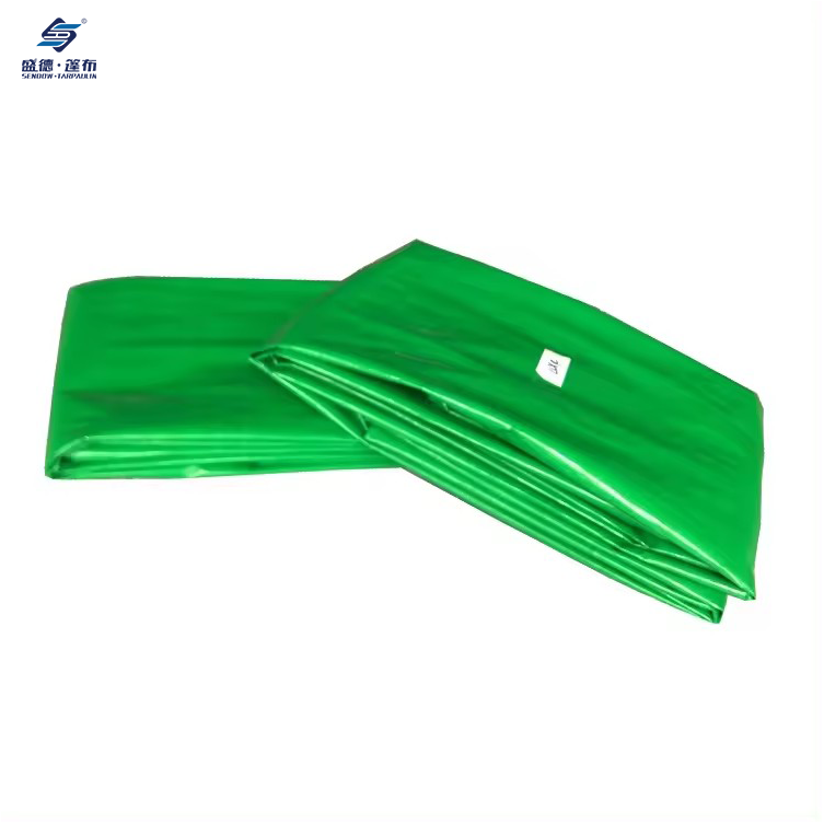 Green/Orange Waterproof Heavy Duty PE Tarpaulin