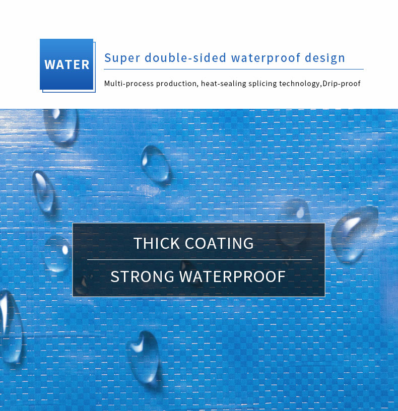 The performance and application of waterproof tarpaulin