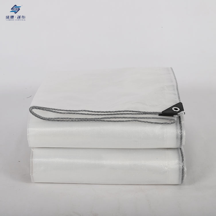 Clear tarpaulin Waterproof heavy duty with eyelets