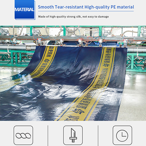 Introduction of tarpaulin made of PE and PVC