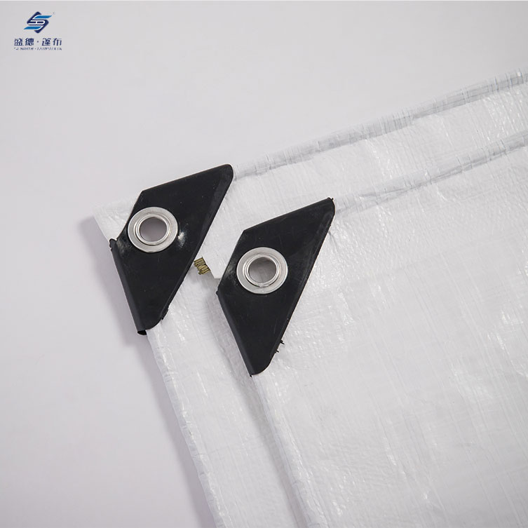 White/White Waterproof Heavy Duty PE tarpaulin Sheets