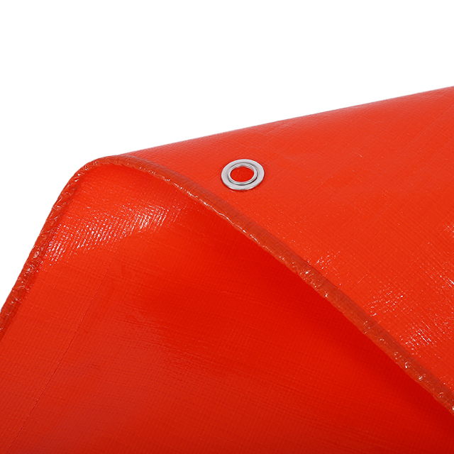 Orange/orange PE Tarpaulin