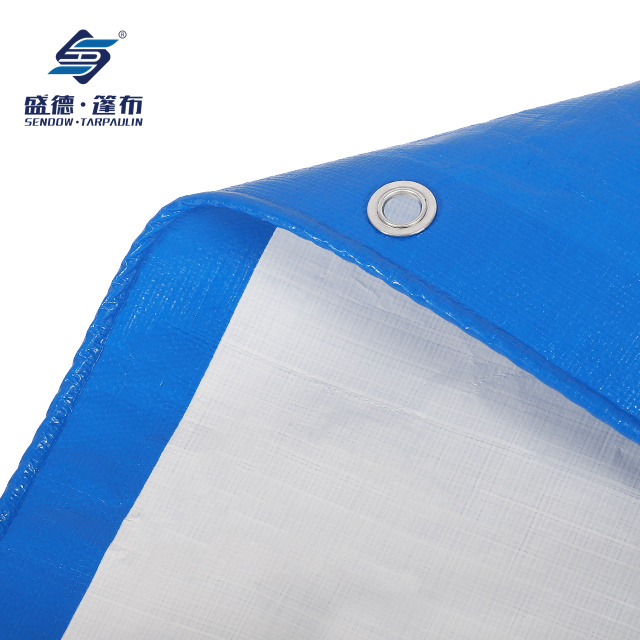 Good Quality 50gsm-300gsm Blue/white Heavy Duty Pe Tarpaulin For Cover