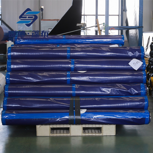 Light Duty Waterproof Dustproof Fireproof PE Tarpaulin Sun Shade 