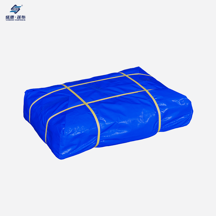 Blue/Silver Waterproof Heavy Duty PE Tarpaulin
