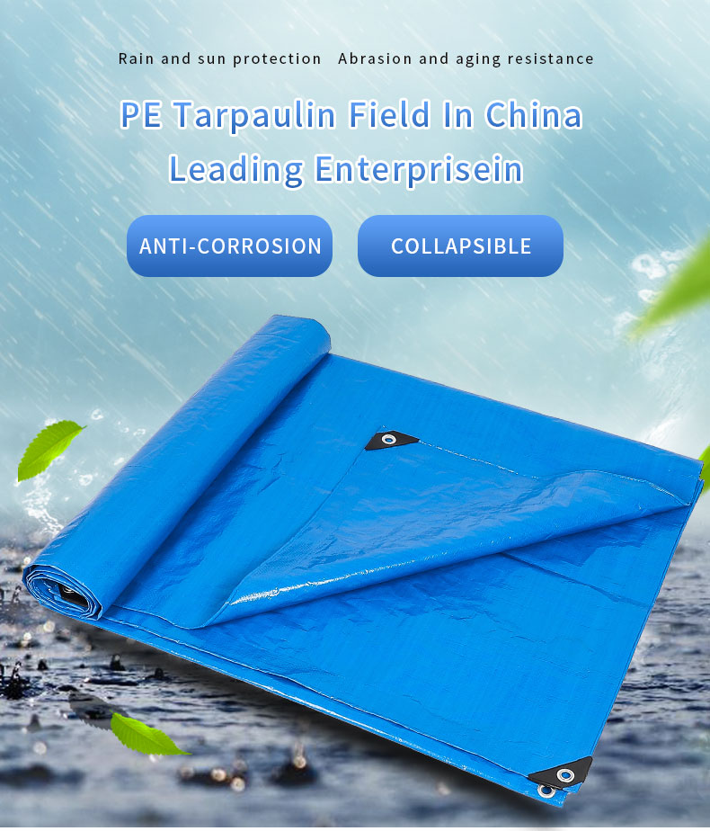 What are the advantages of tarpaulin for mechanized mass production?
