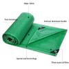 Green leno tarpaulin