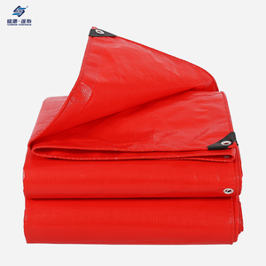 Red/Red Waterproof Heavy Duty PE tarpaulin Sheets