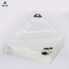 White PE Grid Waterproof Heavy Duty PE tarpaulin Sheets