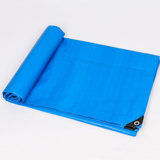 Best Selling Ready Made Anti-UV Tear-Resistant 4*5 M BLUE WHITE Tarpaulin For Cover