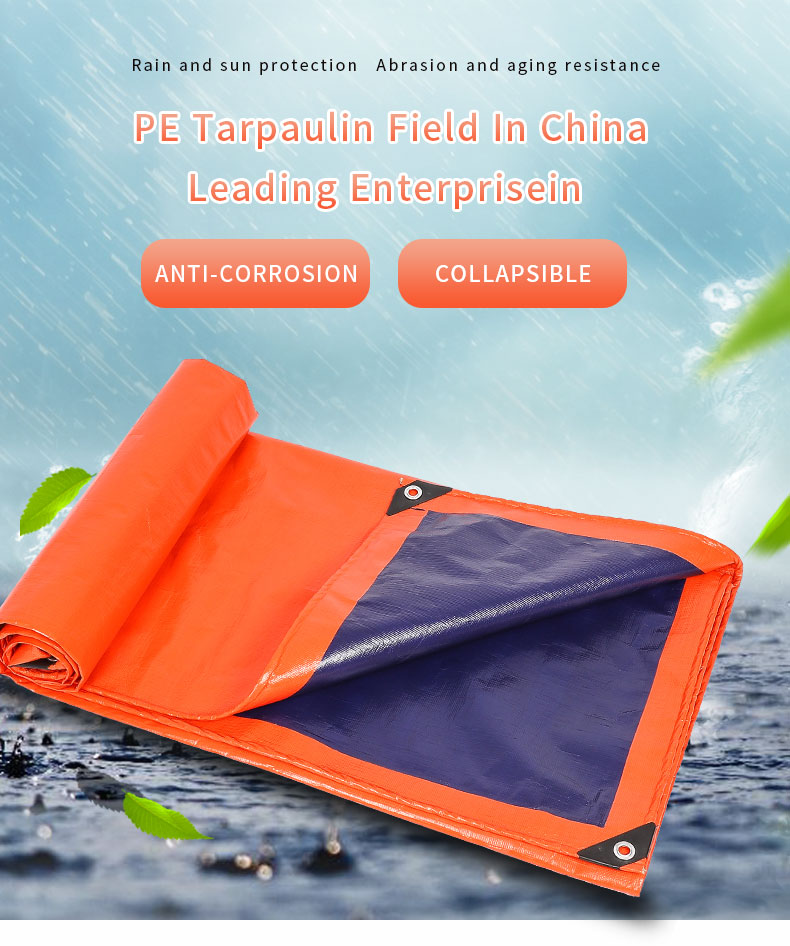 Use and storage of PE tarpaulin