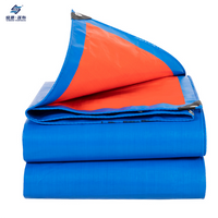 Blue/Orange Waterproof Heavy Duty PE Tarpaulin